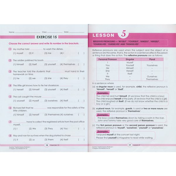 [Sách nhập khẩu] SAP Learning English Grammar - 6 Books