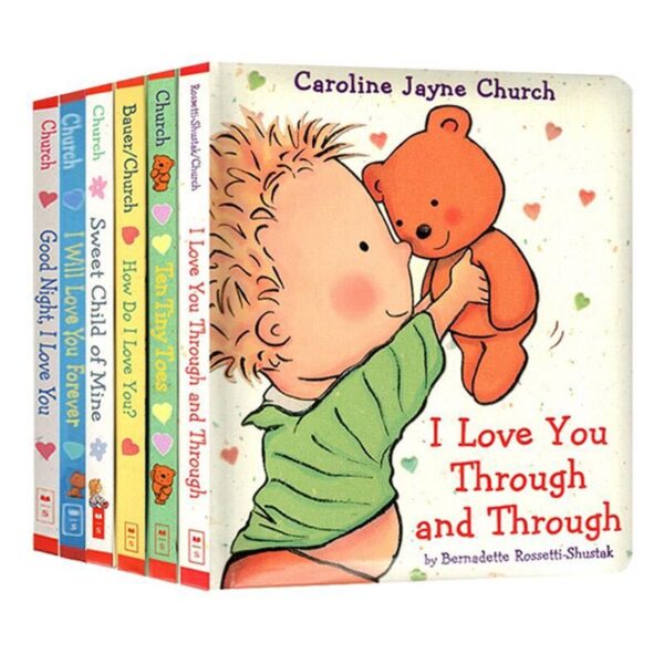 [Sách nhập khẩu] Caroline Jayne Churnch - I love you | 6 Books + AUDIO