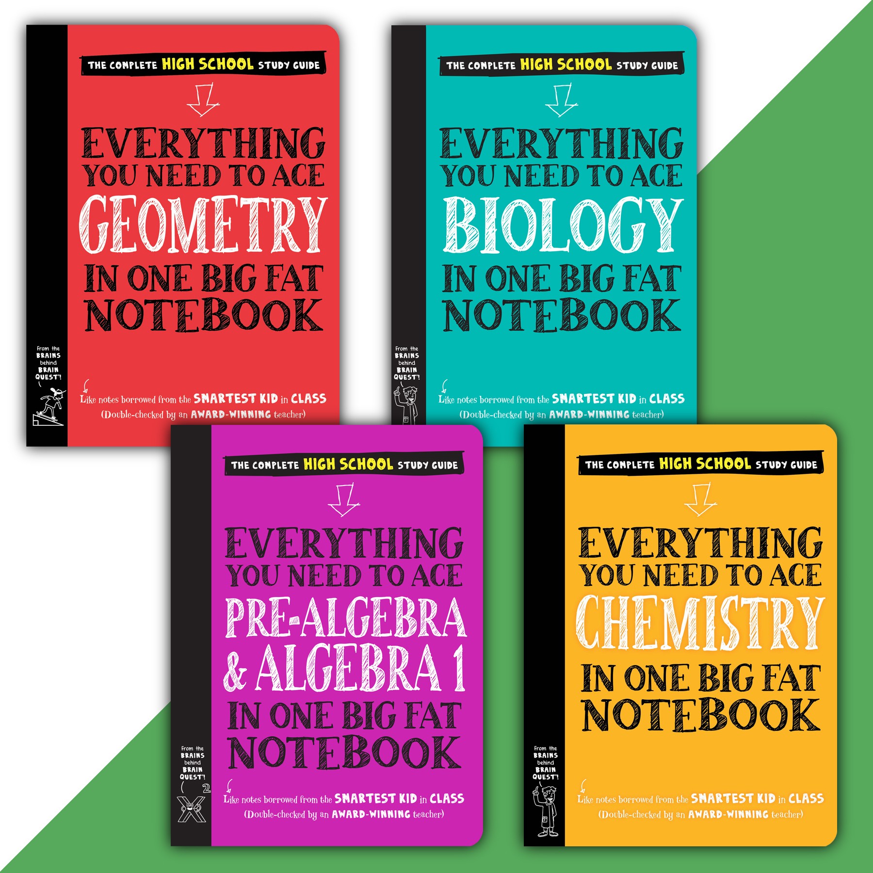 Big Fat Notebook - Everything You Need To Ace (4 Books)| Bản Nhập Khẩu