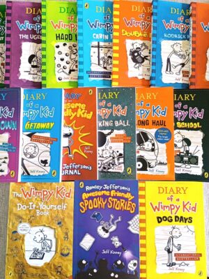 [Sách nhập khẩu] Diary of a Wimpy Kid - 17 Books + File Nghe