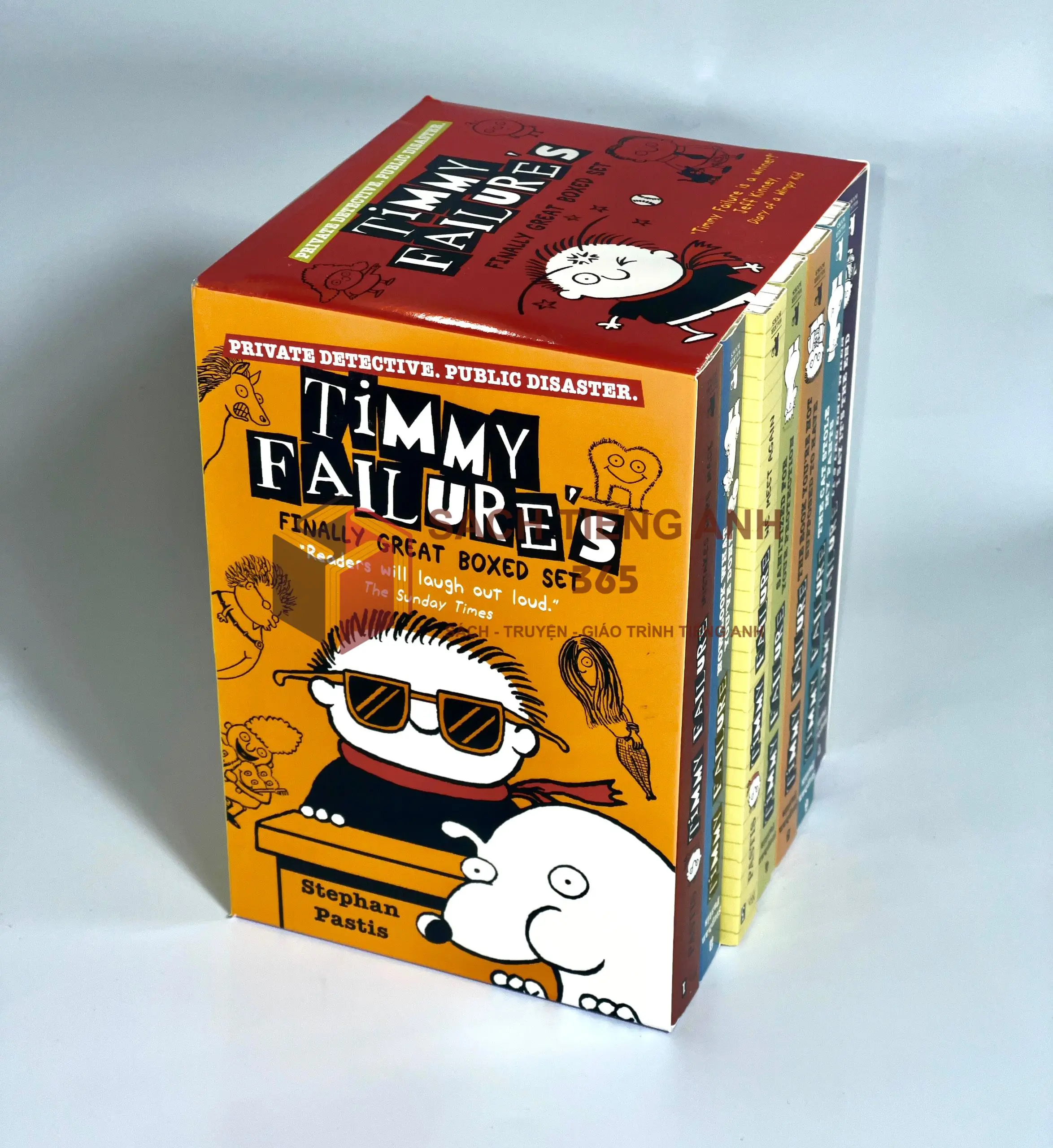 [Sách nhập khẩu] Timmy Failure Boxset - 7 Books