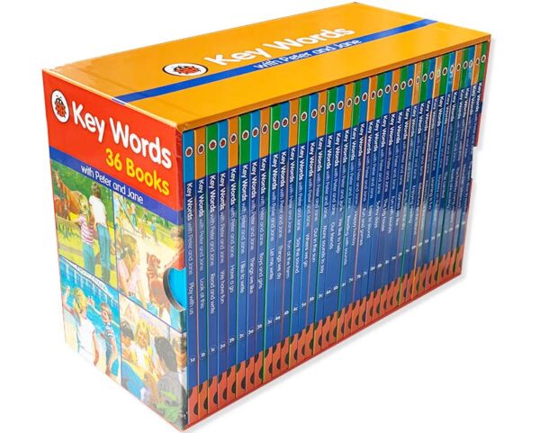 [Bộ sách Nhập Khẩu] Keywords With Peter and Jane - 36 Books | Bìa cứng + FILE MP3