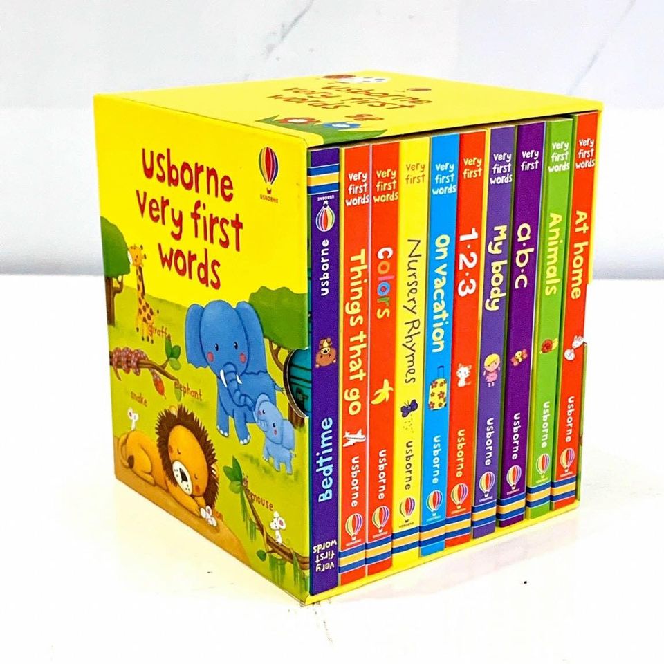 Usborne Very First Words - 10 Books | Sách Nhập Khẩu