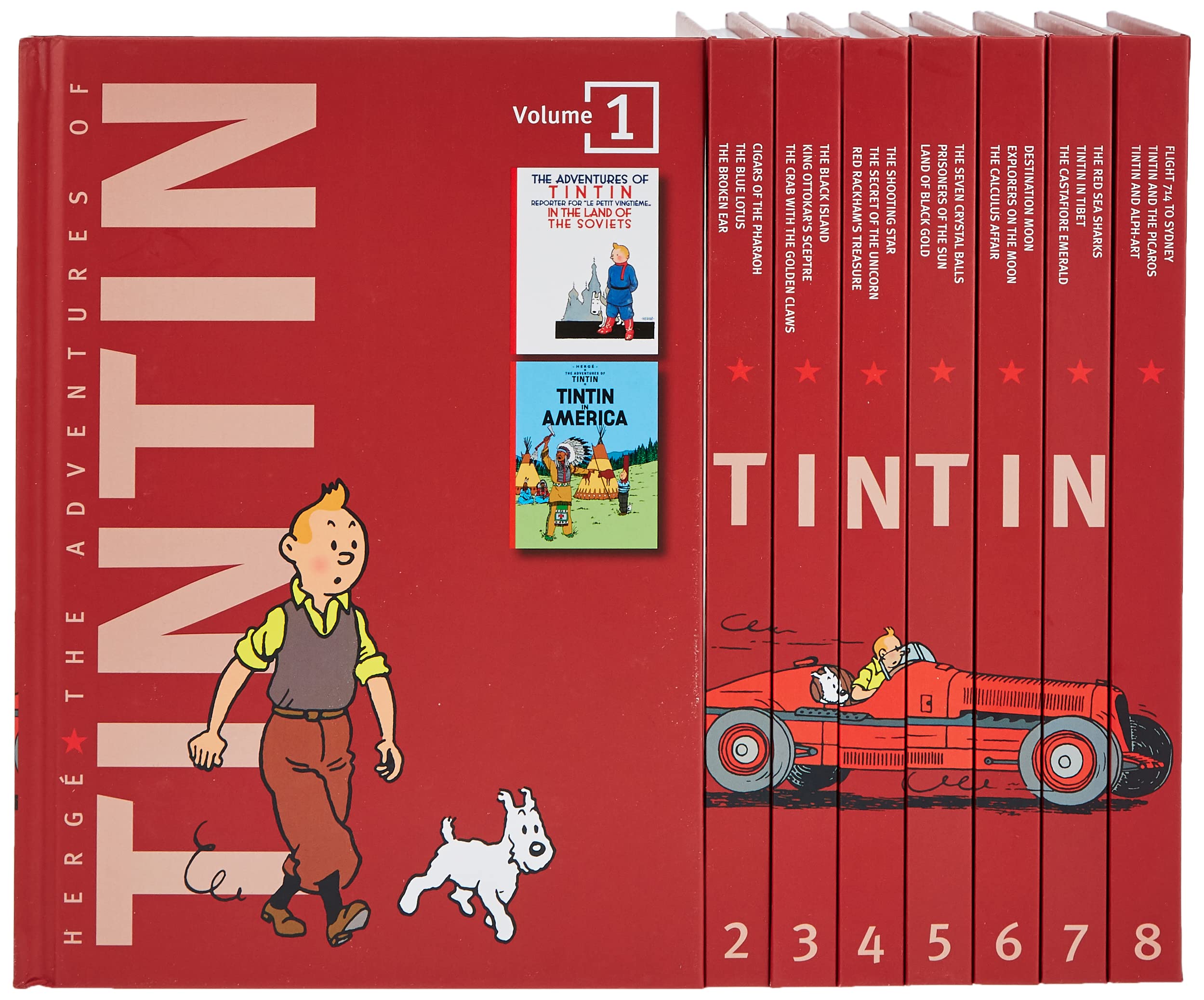 The Adventure Of Tintin - 8 Books | Sách Nhập Khẩu