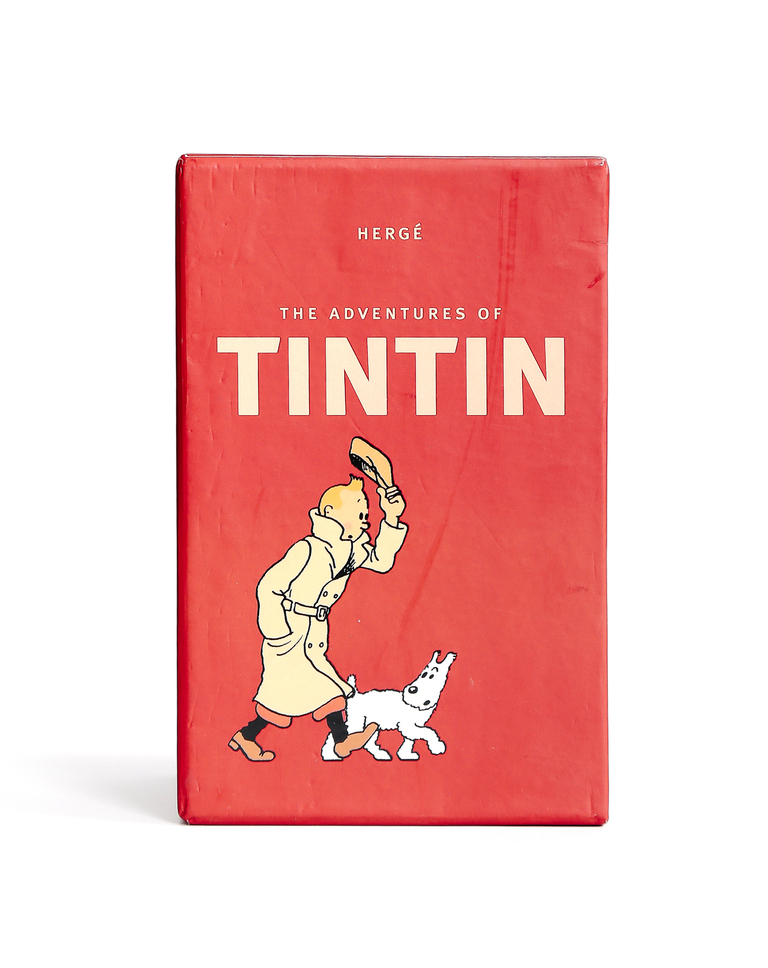 The Adventures Of Tintin The Complete Collection Set 8 Books Hardcover (2)