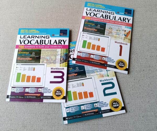 [Sách Nhập Khẩu] SAP Learning Vocabulary - 6 Books