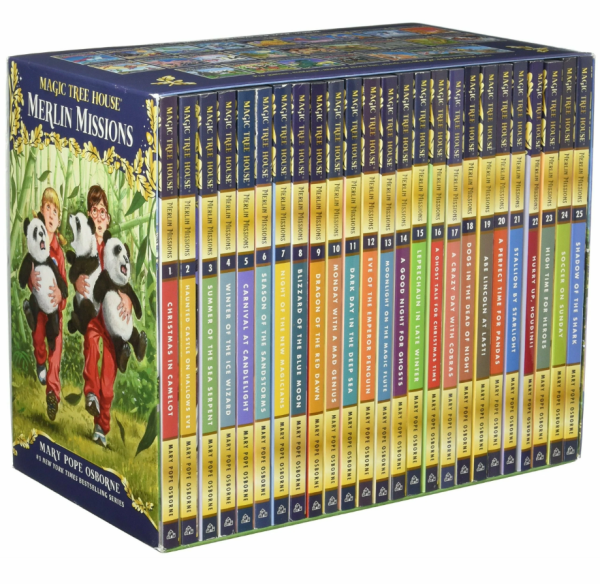Magic Tree House Merlin Mission (29-55) - 27 Books + File MP3| Bản Nhập Khẩu