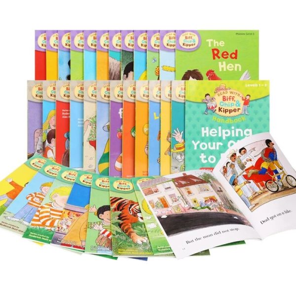 Oxford Reading Tree (Level 1-3): Biff, Chip & Kipper - 33 Books + File Nghe| Bản Nhập Khẩu