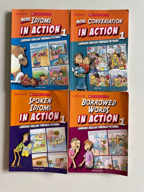 Learning English Through Pictures - Scholastic In Action| 45 Books - Bản Nhập Khẩu