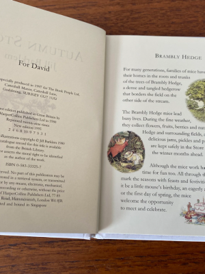The Brambly Hedge Library Collection - 8 Books | Sách Nhập Khẩu