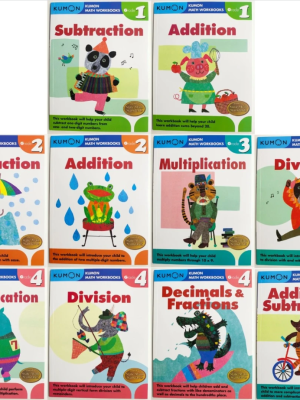 Kumon Math Workbook - 10 Books | Sách Nhập Khẩu
