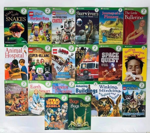 DK Readers Collection (Pre Level 1 - Level 1 - Level 2) - 69 Books| Bản Nhập Khẩu