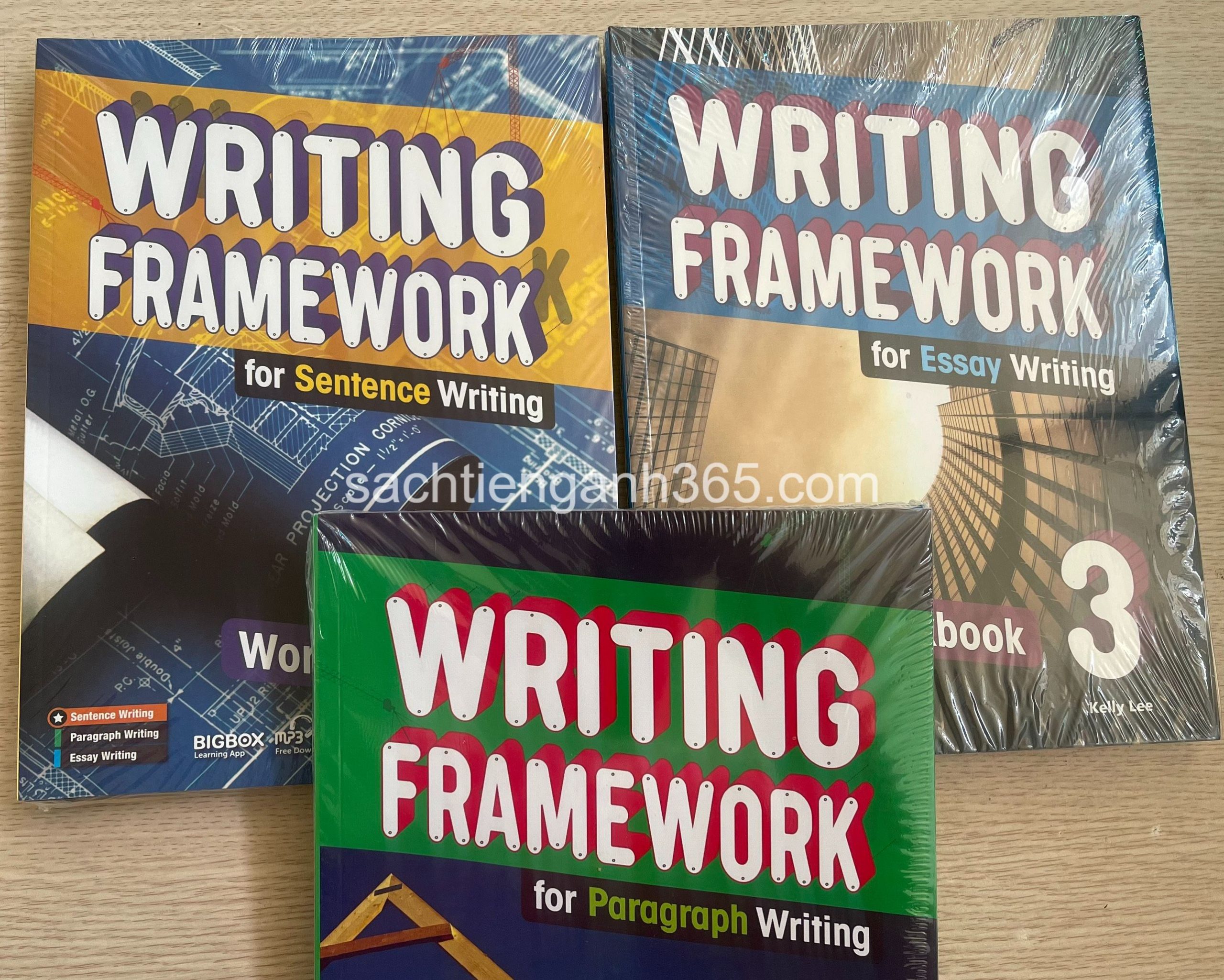 Writing Framework - 18 Books | Bản Nhập Khẩu
