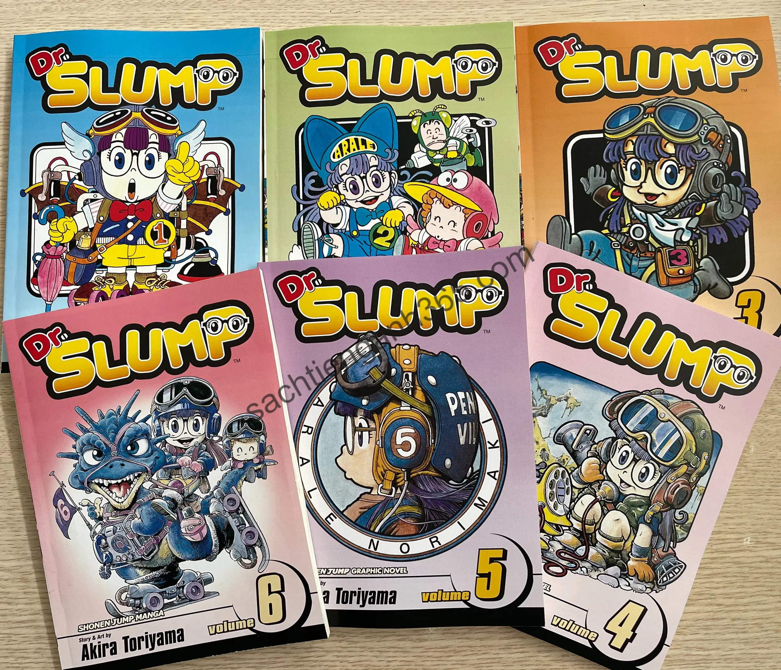 Dr.Slump - 18 tập| Truyện tranh Manga bản Tiếng Anh