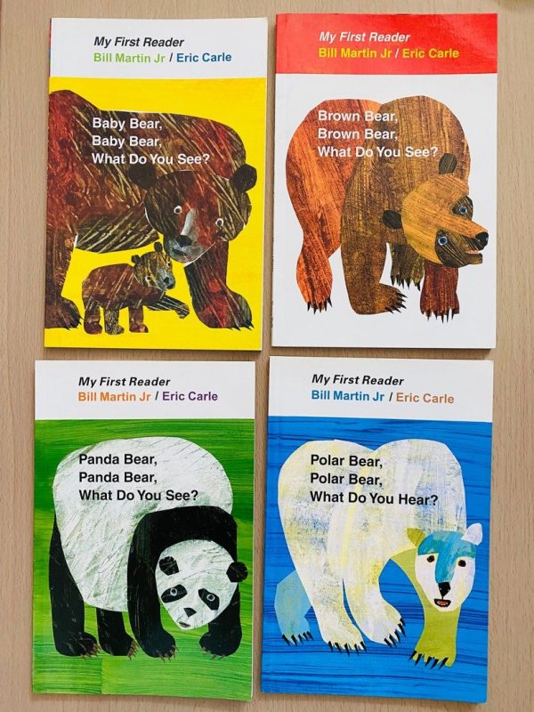 Brown Bear, Brown Bear, What Do You See? - 4 Books + FILE NGHE