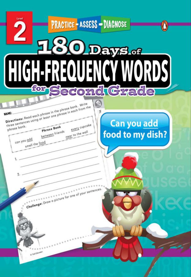 180 Days of High-Frequency Words Grade 2