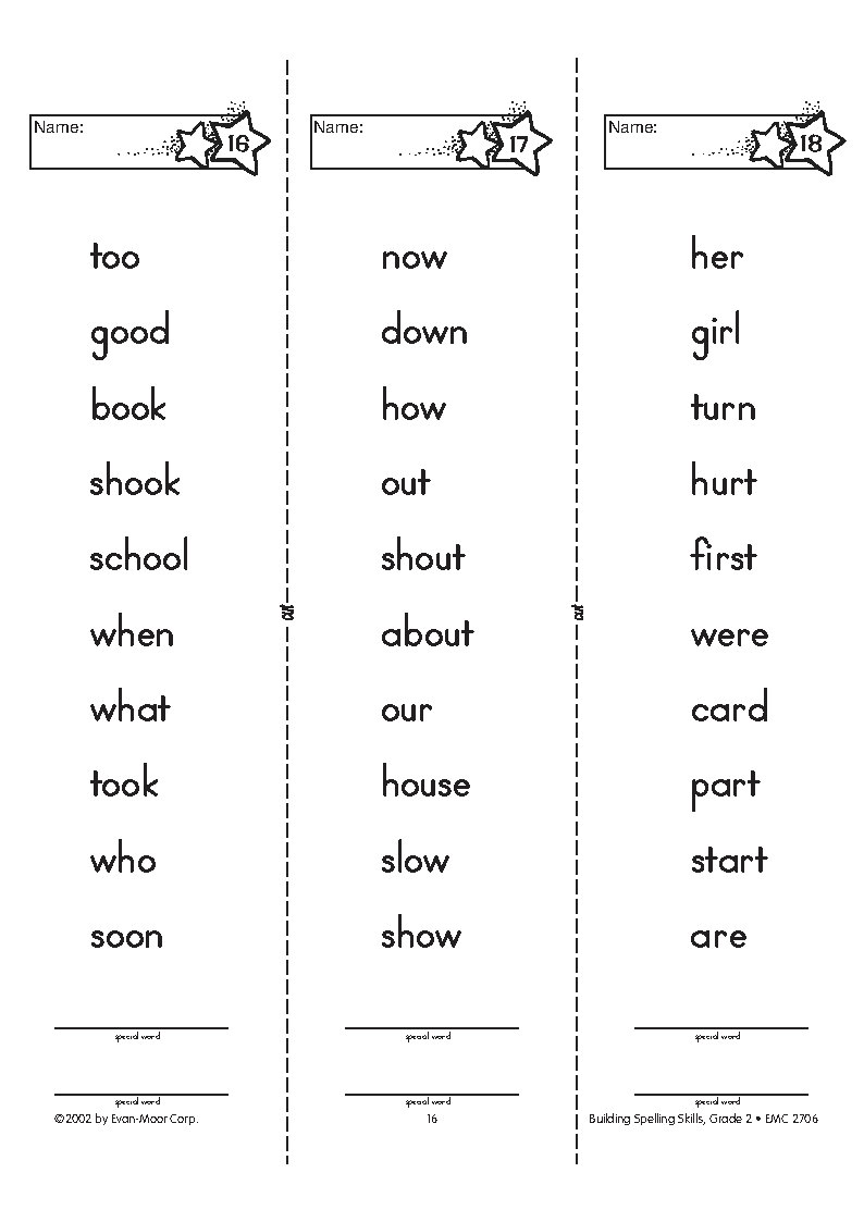 Building Spelling Skills Grade 2_Page18