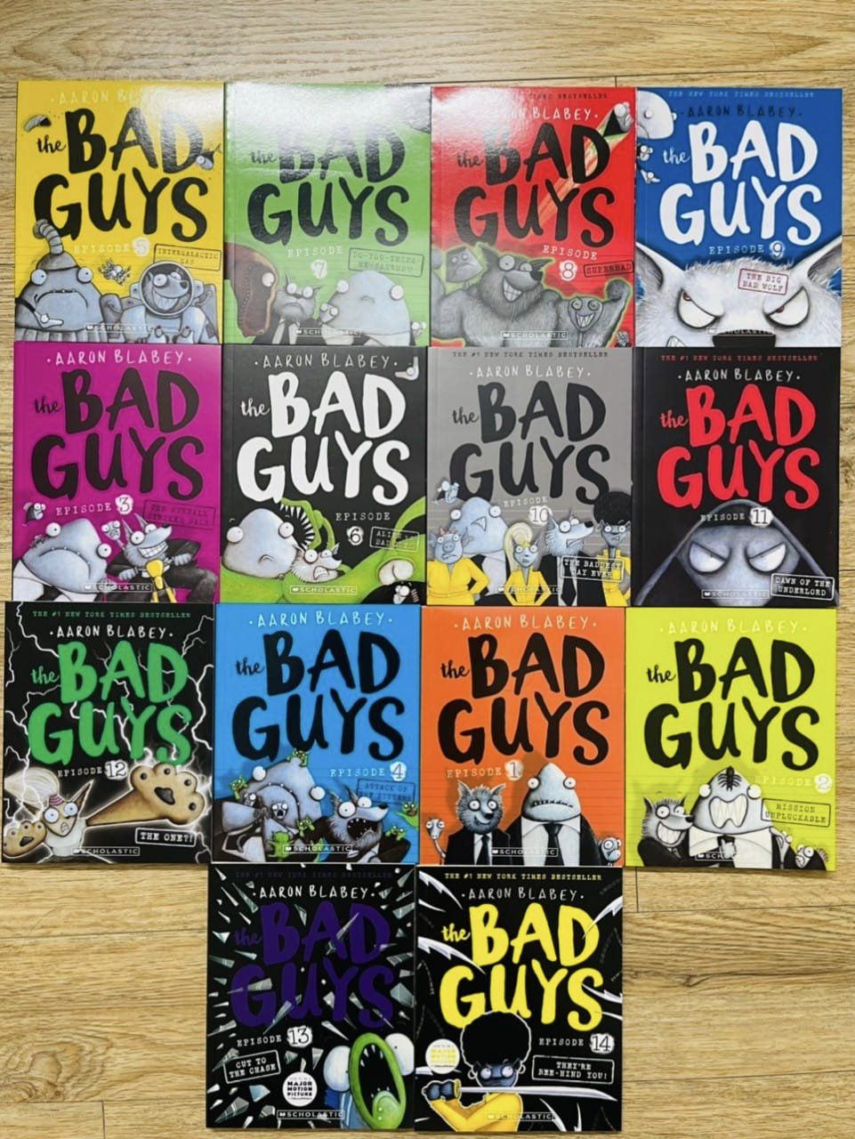 The Bad Guys (Bad Box) - 14 Books| Bản Nhập Khẩu