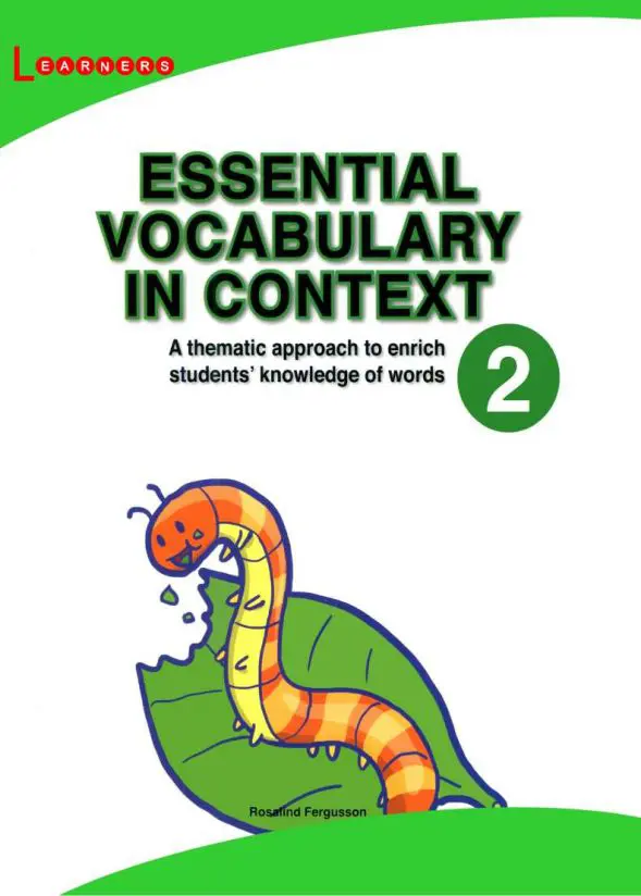 Essential Vocabulary In Context 2