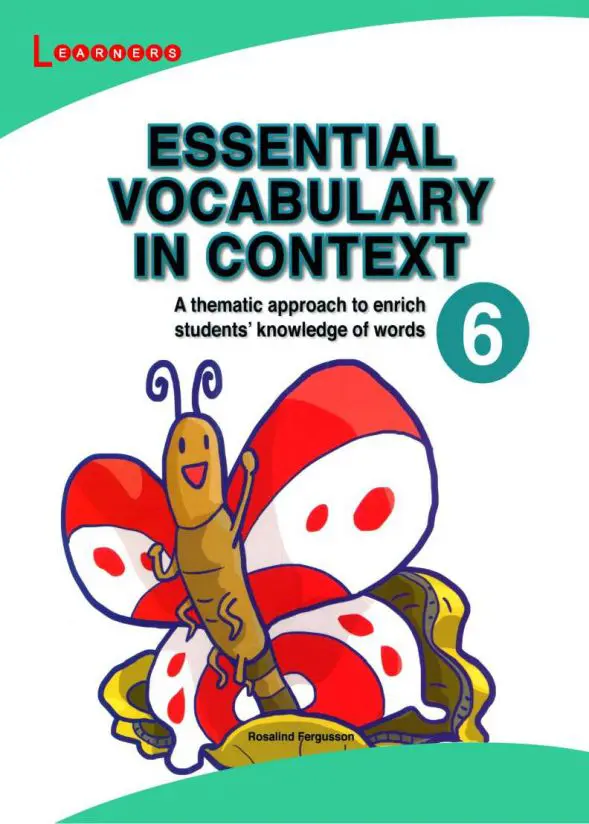 Essential Vocabulary in Context 6