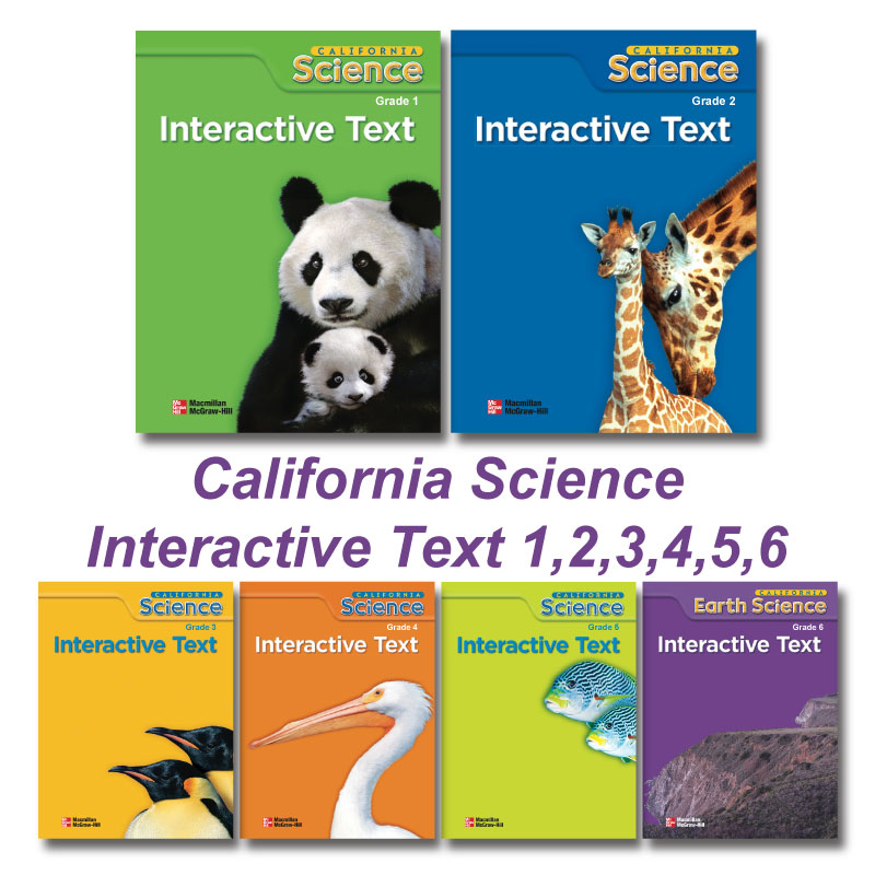 California Science Interactive Text