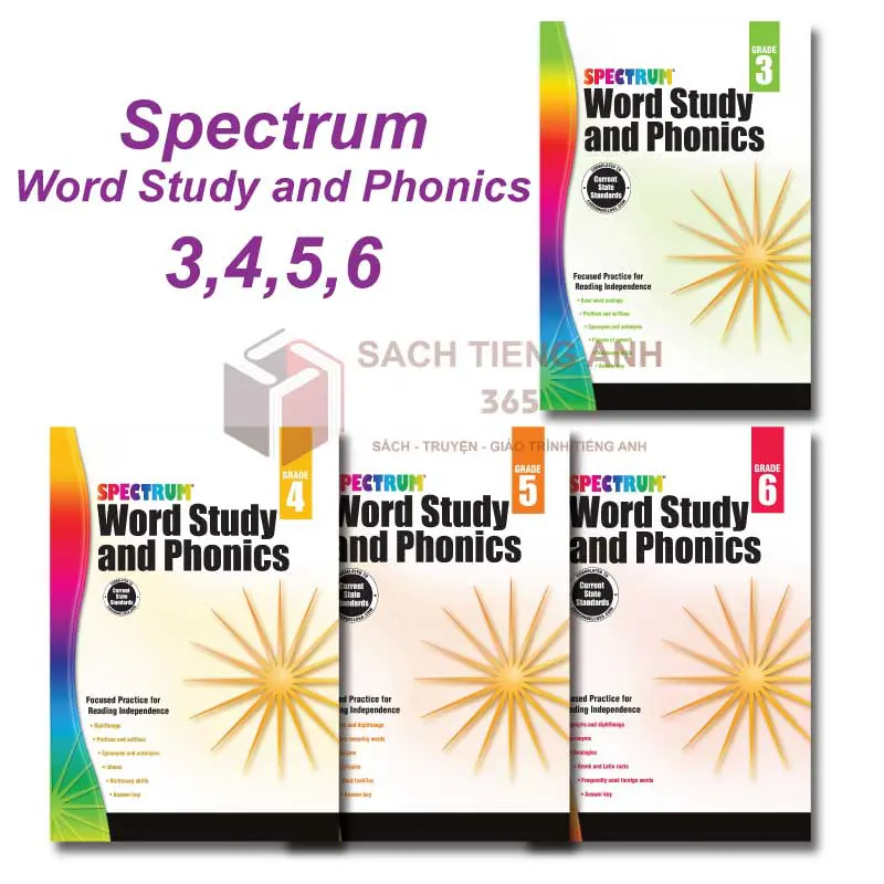 Spectrum Word Study And Phonics