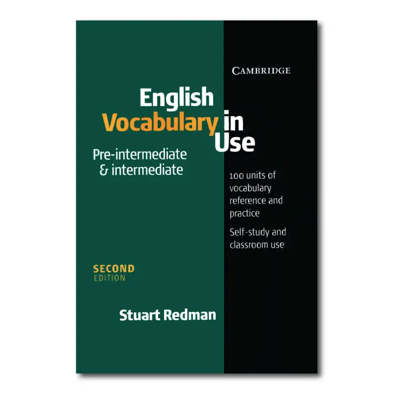 English Vocabulary in use Pre Intermediate and Intermediate (2nd Edition)