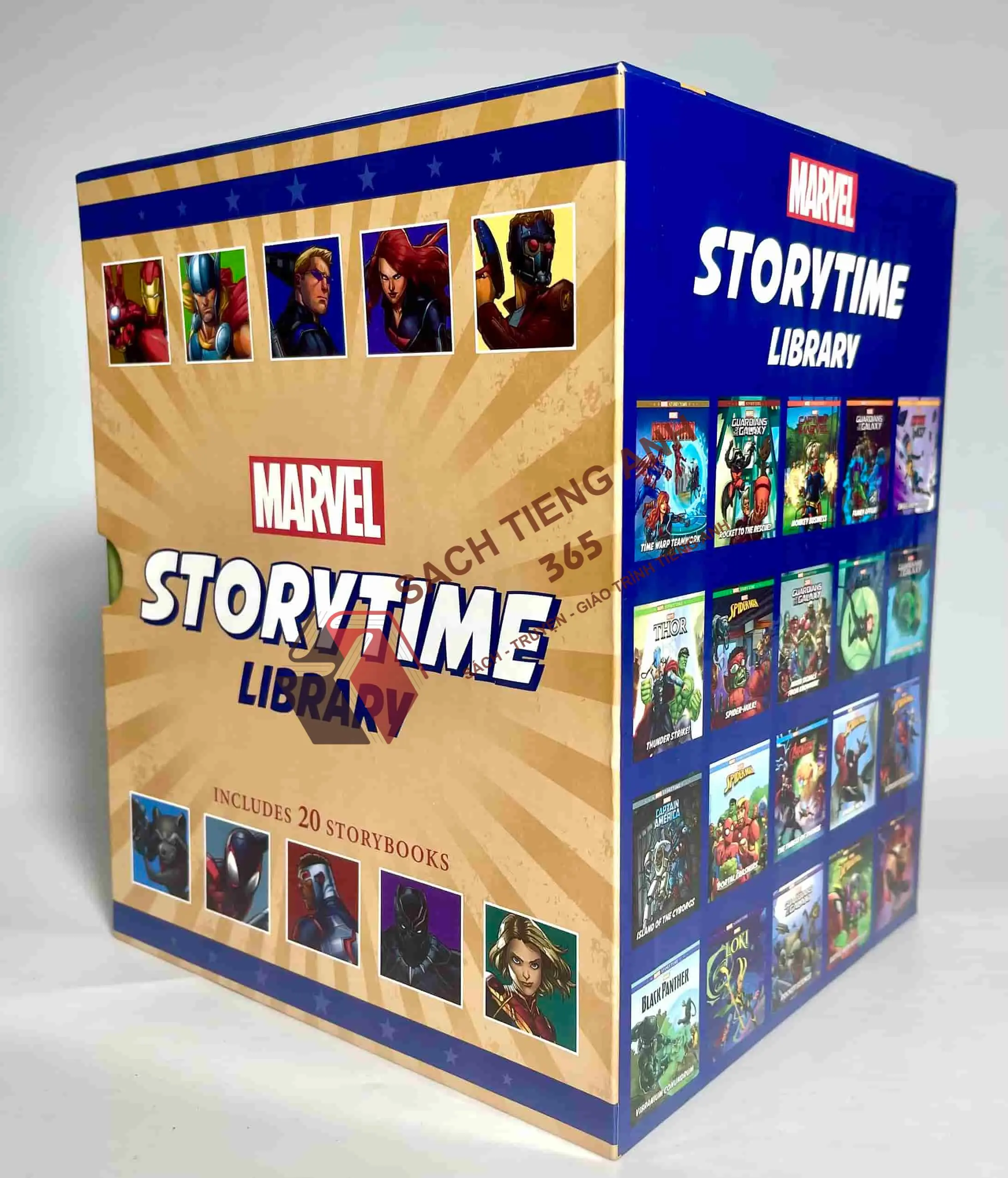 Marvel Storytime Library - 20 Books| Bản Nhập Khẩu