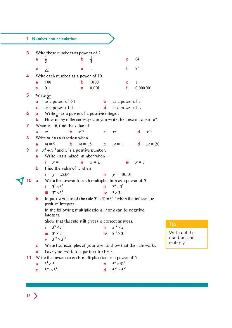 Cambridge _LB Grade 9_Maths_Page18