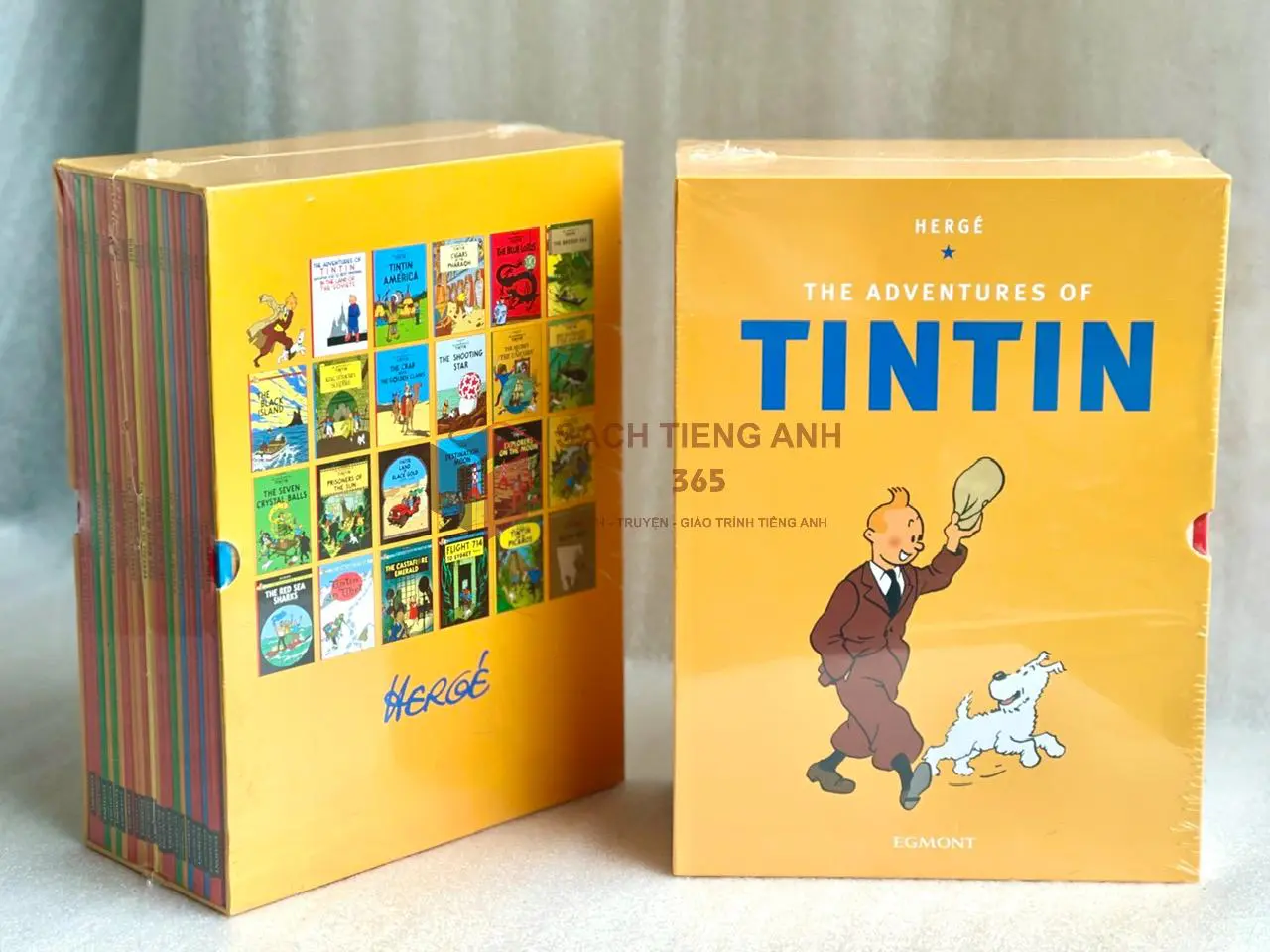 The Adventure of Tintin - 23 Books| Bản bìa mềm