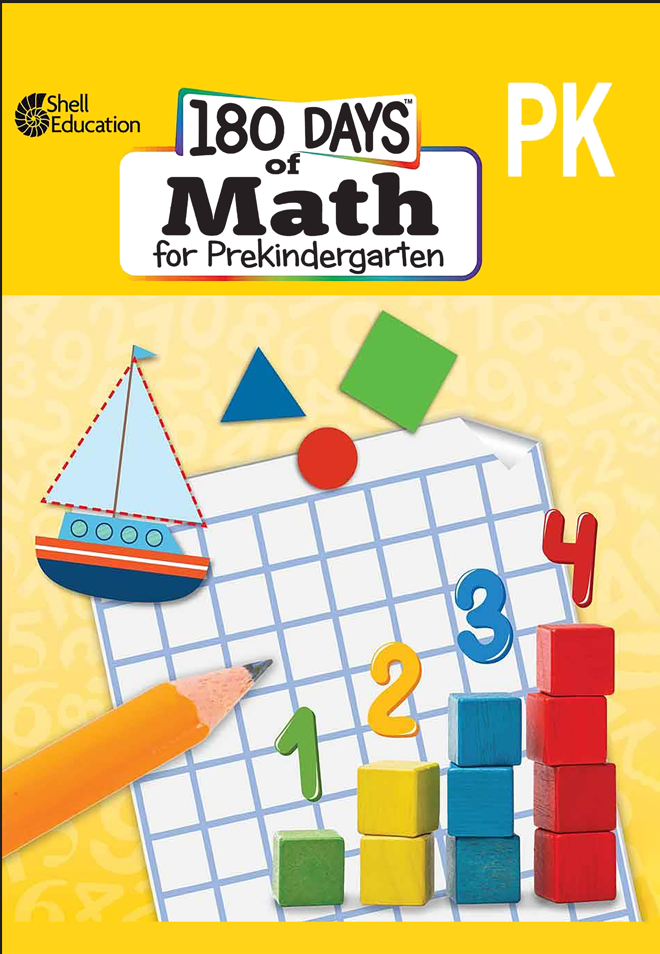 180 Days of Math for Pre-Kindergarten